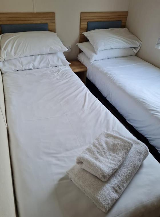 Caravan On Fantastic Site Dunbar Extérieur photo