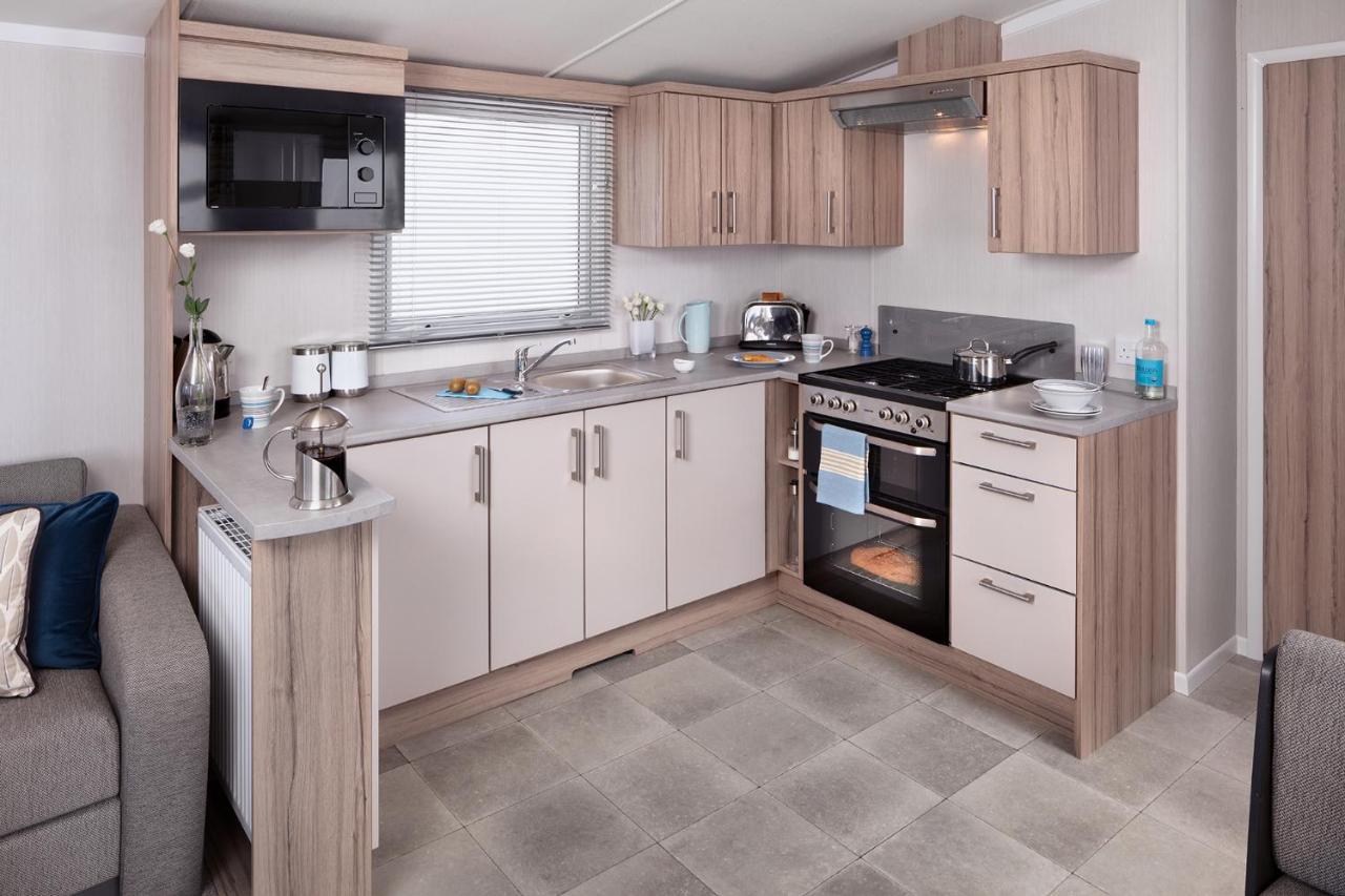 Caravan On Fantastic Site Dunbar Extérieur photo