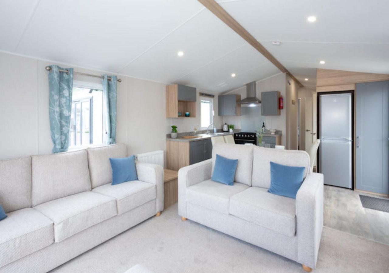 Caravan On Fantastic Site Dunbar Extérieur photo