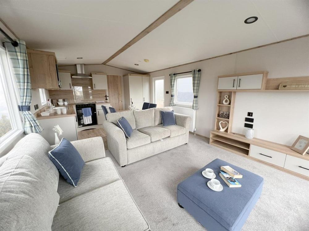 Caravan On Fantastic Site Dunbar Extérieur photo